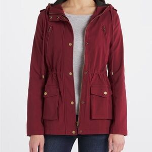 Women's Red Utility Jacket